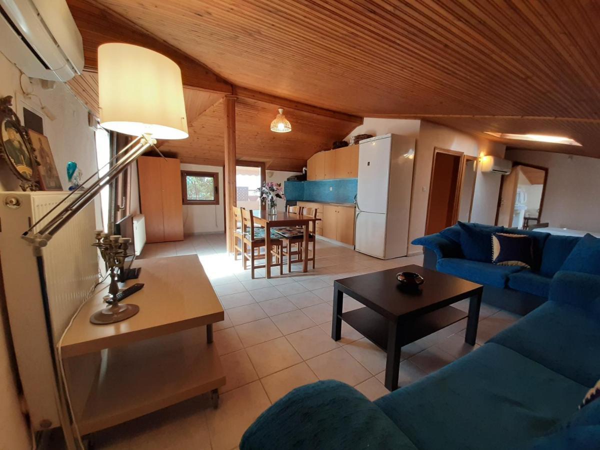 Hotel Flesvos Pefkochori Bagian luar foto