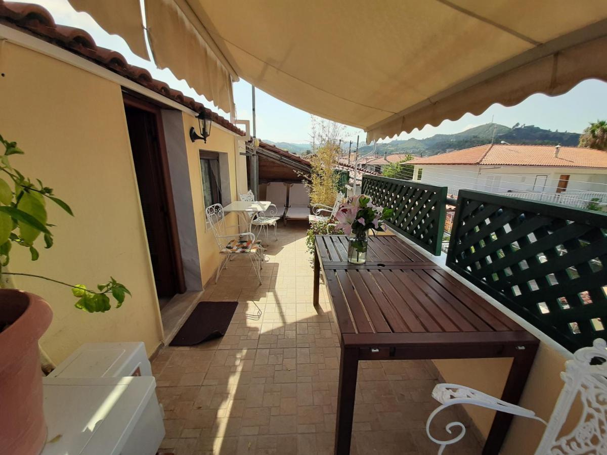 Hotel Flesvos Pefkochori Bagian luar foto