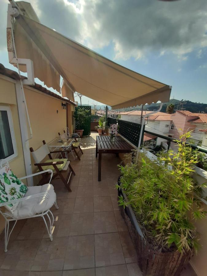 Hotel Flesvos Pefkochori Bagian luar foto